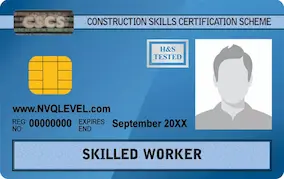 NVQ Level 2 Site Logistics CSCS card