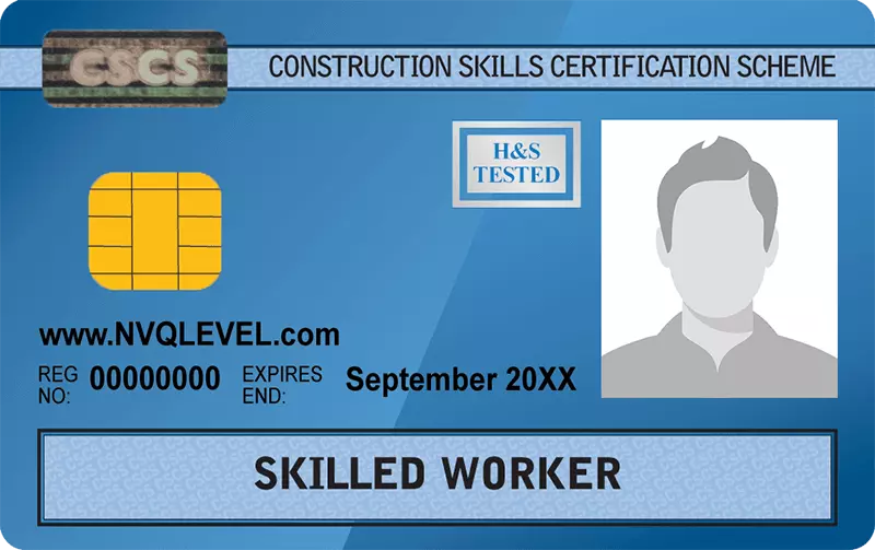 CSCS Blue Card for Access Floor Fitters