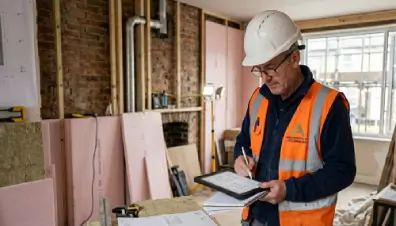 Site manager on a retrofit and refurbishment construction project